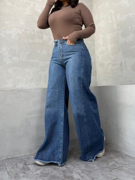 شلوار شافل سایز بزرگ کد  4105